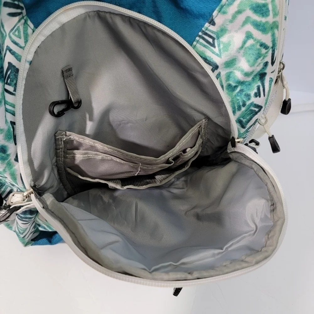 High Sierra Teal Blue/White/Green Backpack Back To School Unisex One Size